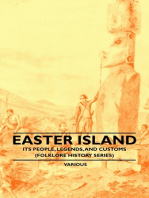 Easter Island - Its People, Legends, and Customs (Folklore History Series)