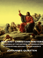 Ancient Christian Writers - The Works of the Fathers in Translation - St Augustine: Against the Academics