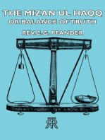 The Mizan UL Haqq - Or Balance of Truth