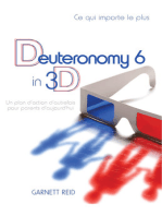 Deuteronomy 6 in 3D: Un plan d'action d'autrefois pour parents d'aujourd'hui