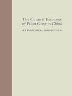 The Cultural Economy of Falun Gong in China: A Rhetorical Perspective