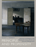 Principle and Propensity: Experience and Religion in the Nineteenth-Century British and American Bildungsroman