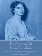 The Poetry Of Sara Teasdale