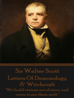 Letters Of Demonology & Witchcraft: "We build statues out of snow, and weep to see them melt."