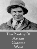 The Poetry Of Arthur Graeme West