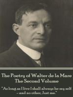 The Poetry of Walter de la Mare - The Second Volume