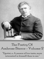 The Poetry Of Ambrose Bierce - Volume 2