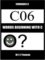 Charades 6: Words Beginning with C
