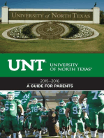 University of North Texas 2015-2016 Guide For Parents