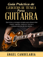 Guía Práctica de Ejercicios de Técnica para Guitarra