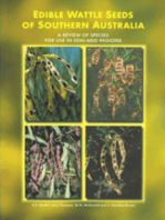 Edible Wattle Seeds of Southern Australia: A Review of Species for Use in Semi-Arid Regions