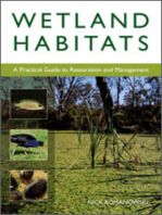 Wetland Habitats: A Practical Guide to Restoration and Management