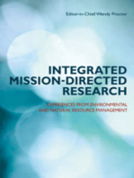 Integrated Mission-directed Research: Experiences from Environmental and Natural Resource Management