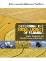 Defending the Social Licence of Farming: Issues, Challenges and New Directions for Agriculture