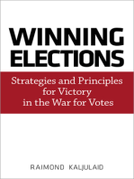 Winning Elections: Strategies and Principles for Victory in the War for Votes
