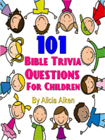 101 Bible Trivia Questions for Children
