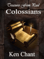 Treasures From Paul: Colossians