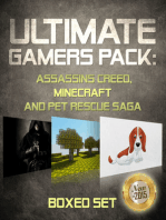 Ultimate Gamers Pack Assassins Creed, Minecraft and Pet Rescue Saga: 3 Books In 1 Boxed Set