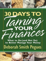 30 Days to Taming Your Finances