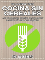 Cocina Sin Cereales. Las 30 mejores recetas para la salud cerebral sin cereales ni gluten