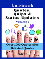 Facebook Quotes and Status Updates: Volume 1