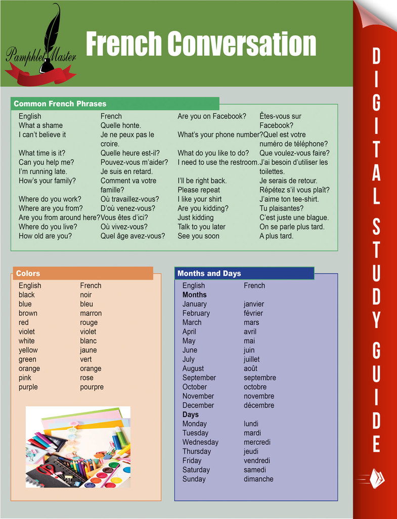 French Conversation by Pamphlet Master eBooks Scribd