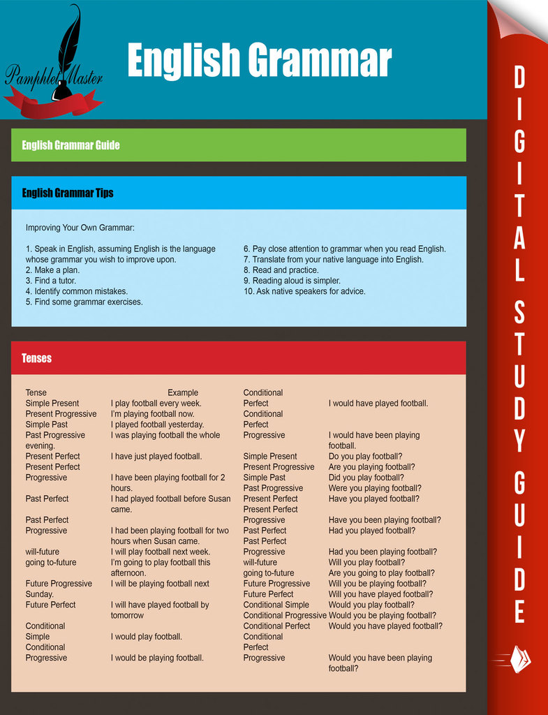 English Grammar by Pamphlet Master - Ebook | Scribd