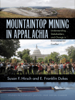 Mountaintop Mining in Appalachia: Understanding Stakeholders and Change in Environmental Conflict