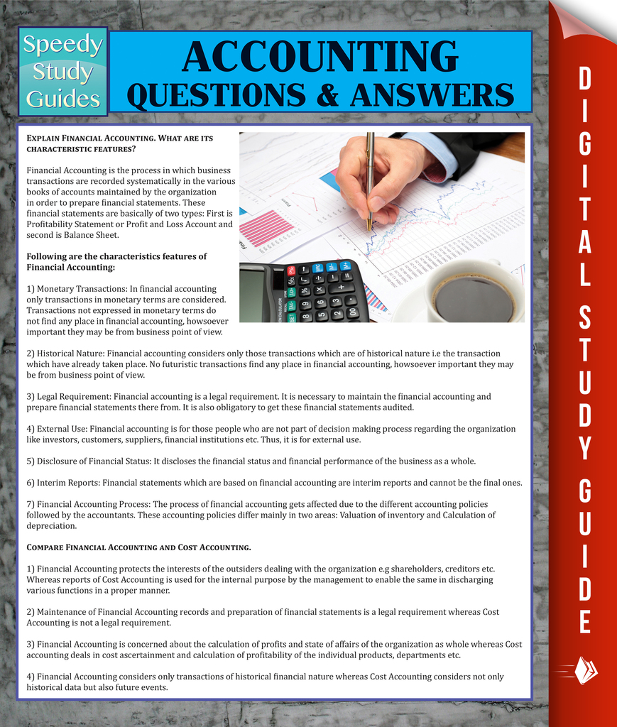 accounting case study questions and answers pdf class 11