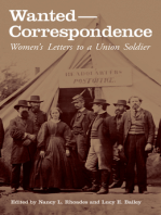 Wanted—Correspondence: Women’s Letters to a Union Soldier