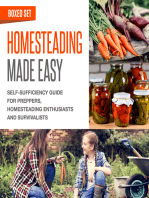 Homesteading Made Easy (Boxed Set): Self-Sufficiency Guide for Preppers, Homesteading Enthusiasts and Survivalists: Self-Sufficiency Guide for Preppers, Homesteading Enthusiasts and Survivalists