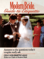 Modern Bride Guide to Etiquette