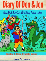 Diary Of Don & Jon: Ninja Book For Kids With Slimy Animal Jokes