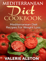 Mediterranean Diet Cookbook: Mediterranean Diet Recipes For Weight Loss