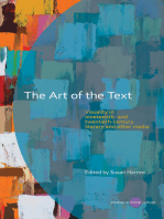 The Art of the Text: Visuality in Nineteenth and Twentieth Century Literary and Other Media