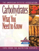 Carbohydrates: What You Need to Know