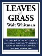 Leaves of Grass: 1855 First Edition Text