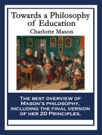 Towards A Philosophy Of Education: With linked Table of Contents