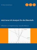 Jetzt lerne ich Analysis für die Oberstufe: Differential- und Integralrechnung - www.alles-Mathe.de