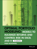 Optimal Portfolio Modeling: Models to Maximize Returns and Control Risk in Excel and R