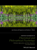 The Wiley Handbook of Theoretical and Philosophical Psychology: Methods, Approaches, and New Directions for Social Sciences