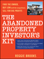 The Abandoned Property Investor's Kit: Find the Owner, Buy Low (with No Competition), Sell for Big Profits