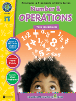 Number & Operations - Task Sheets Gr. 3-5