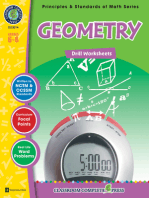 Geometry - Drill Sheets Gr. 6-8