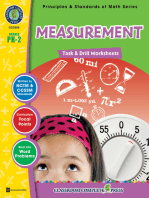 Measurement - Task & Drill Sheets Gr. PK-2