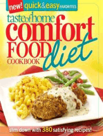 Taste of Home: Comfort Food Diet Cookbook: New Quick & Easy Favorites: Slim Down with 427 Satisfying Recipes!