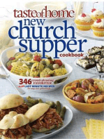Taste of Home New Church Supper Cookbook
