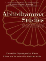 Abhidhamma Studies