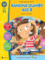 Ramona Quimby, Age 8 - Literature Kit Gr. 3-4