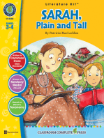 Sarah, Plain and Tall - Literature Kit Gr. 3-4